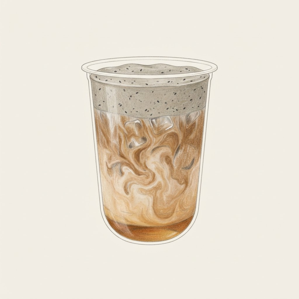 Black Tie Affair drink illustration