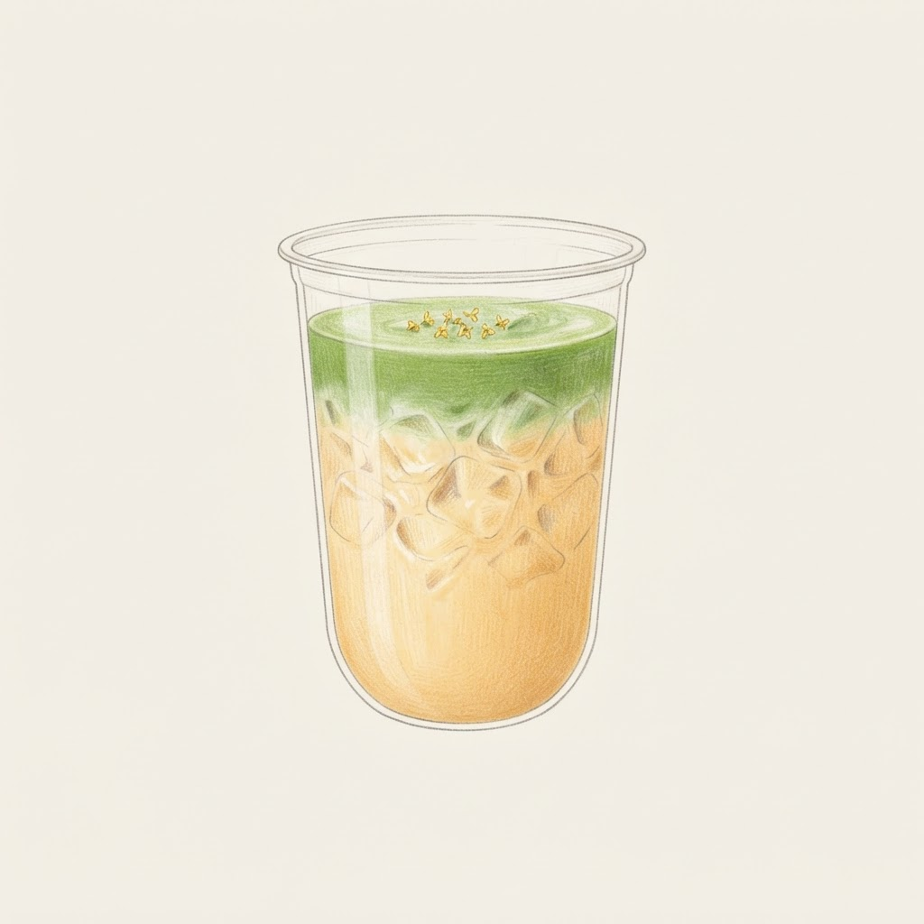 Late Bloomer drink illustration